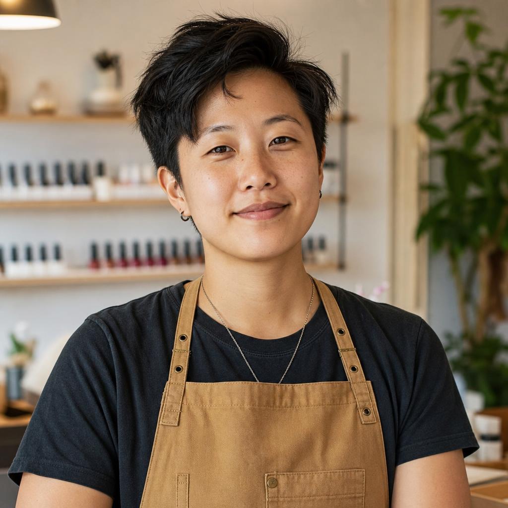 Portrait of Jordan Kim, Nail Technician & Educator