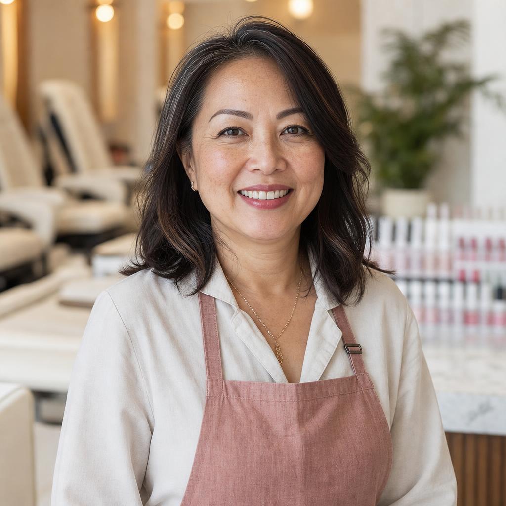 Portrait of Mai Nguyen, Owner & Master Nail Artist